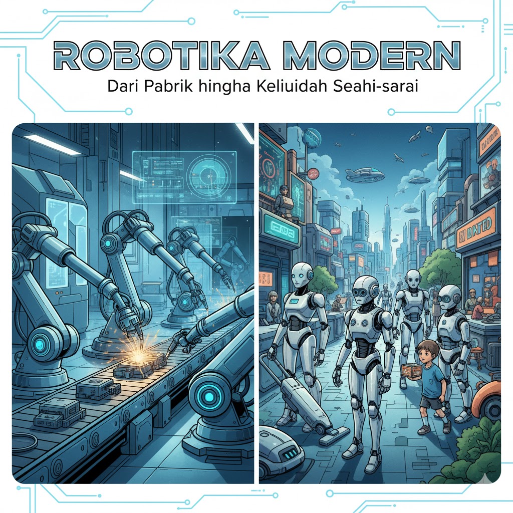 Robotika Modern: Dari Pabrik hingga Kehidupan Sehari-hari