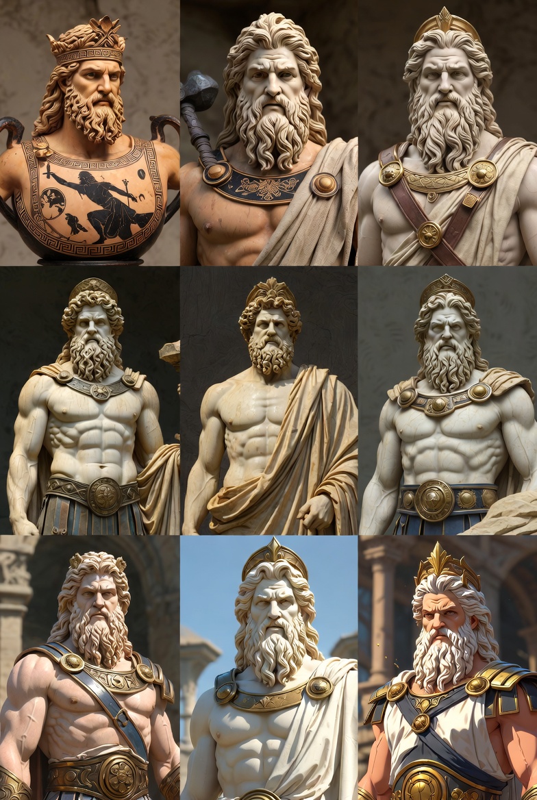 Sejarah Perkembangan Karakter Zeus dalam Media Digital